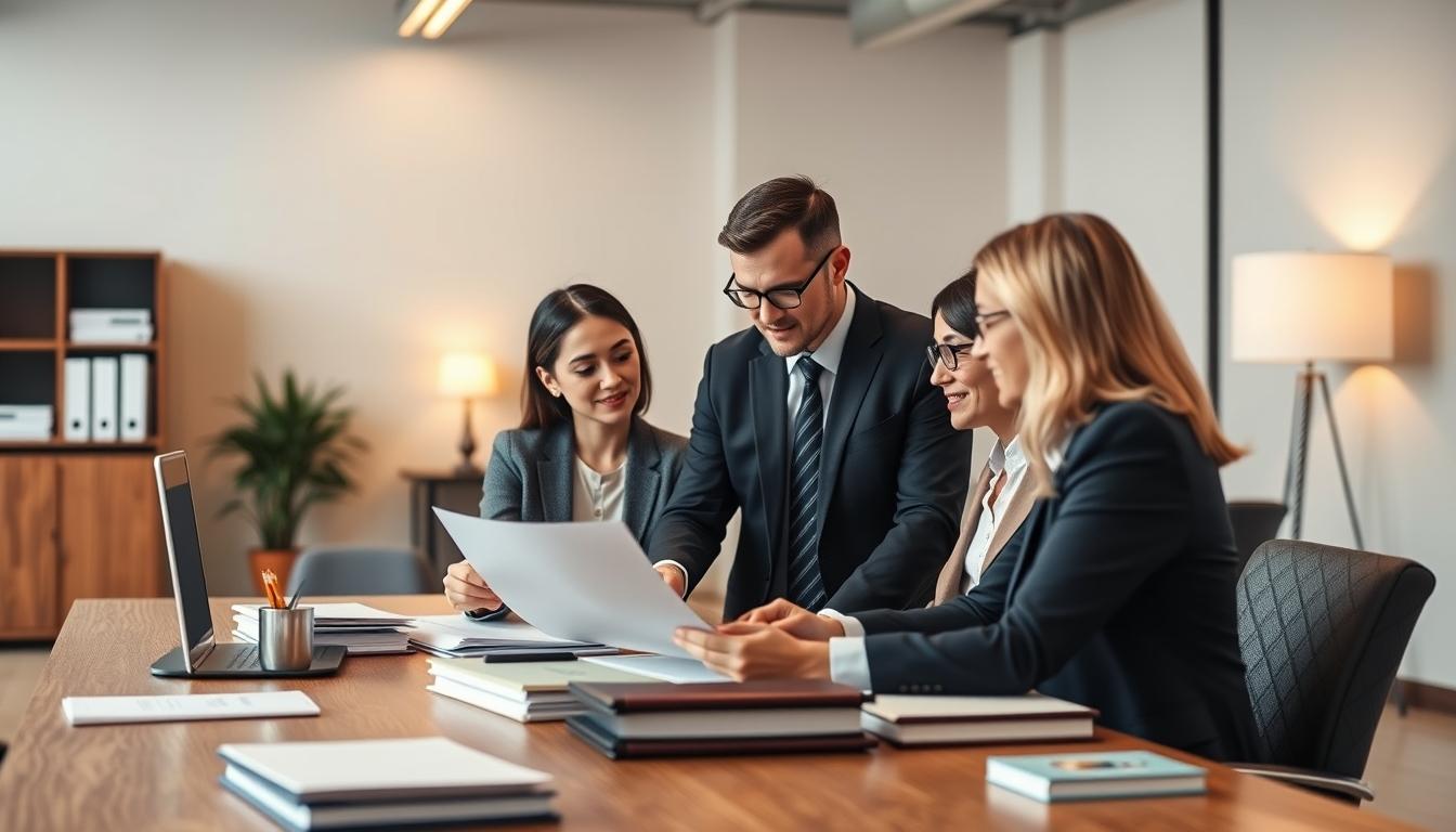 Document signing and property transfer coordination