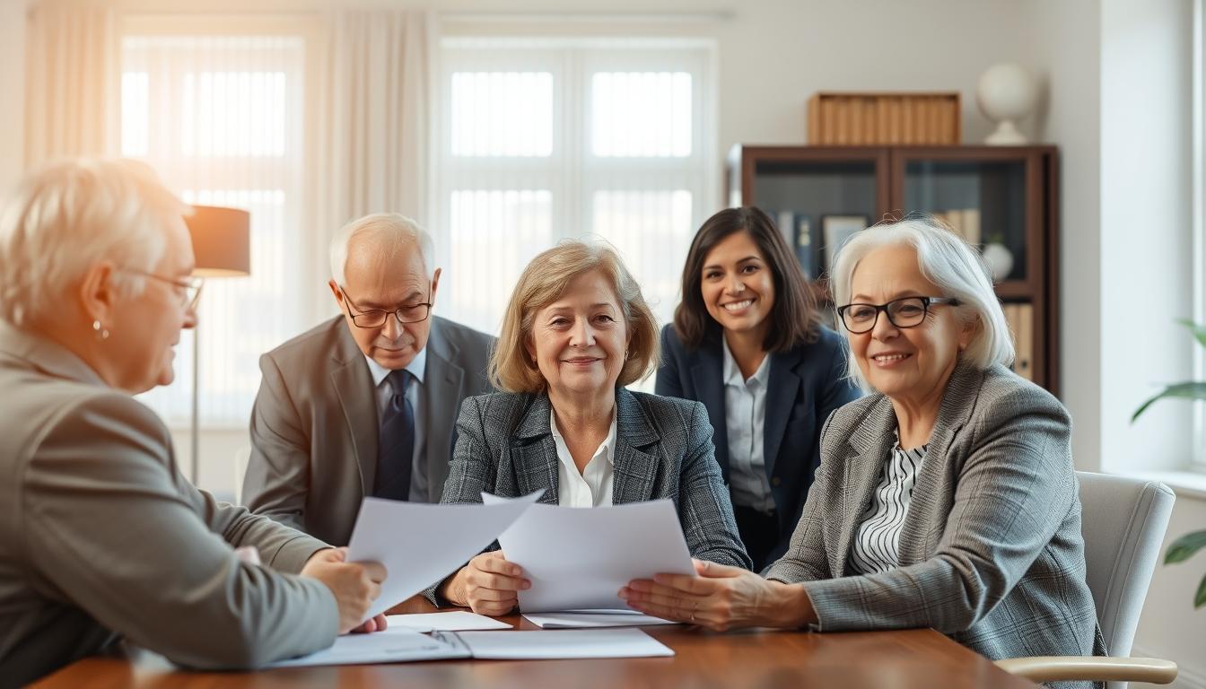 Real estate title transfer documents and closing confirmation